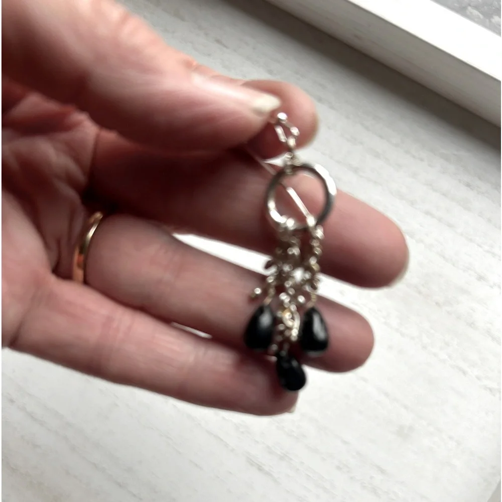 Necklace, bangle bracelet & earrings (Set)